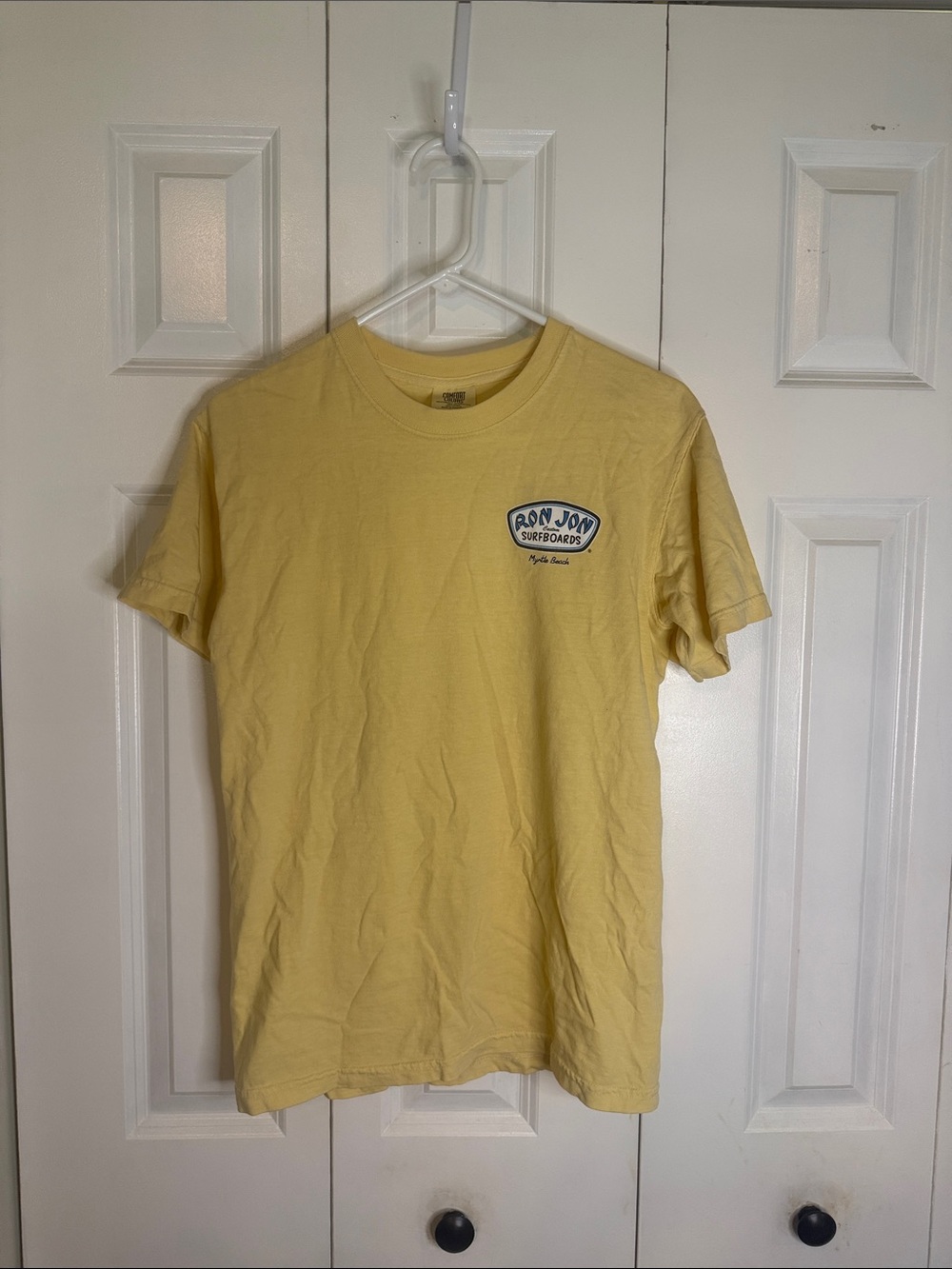 Ron Jon Yellow Short Sleeve Graphic Tee